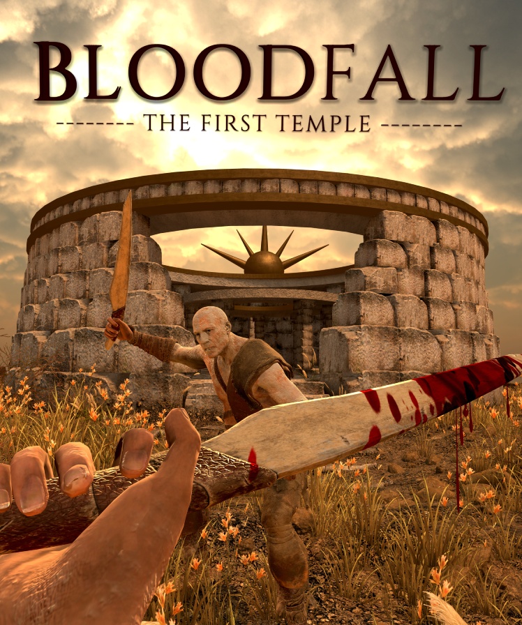 Official vertical cover art for BLOODFALL™: The First Temple