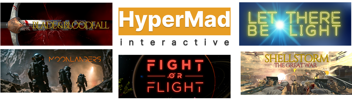 Blog 1 image : All Hypermad games revealed